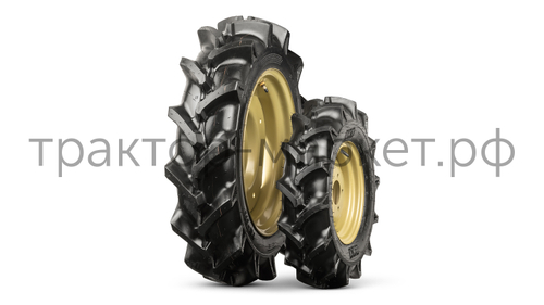 Комплект резины с дисками STD agri для Solis | Солис 26 6.00-12 / 8.3-20