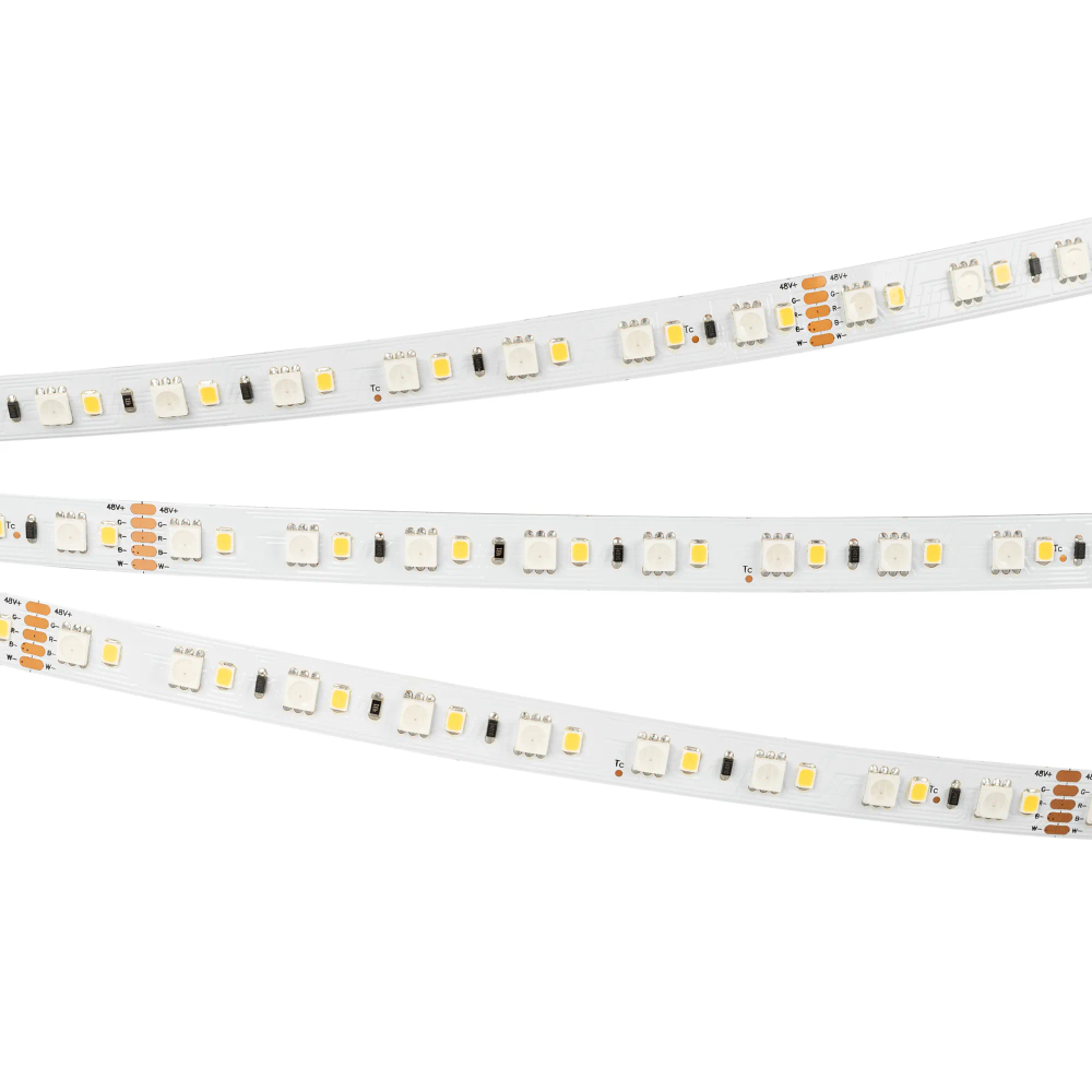 Светодиодная лента IC-40000-5060-108-48V RGB-Day4000 (12mm, 15W, IP20) (Arlight, стабилизированная) 029988