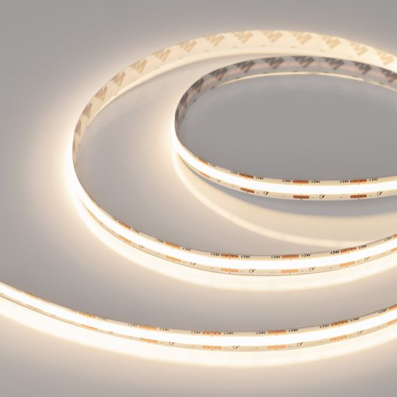 Светодиодная лента Alright COB-X560-10mm 24V Warm3000 (9.6 W/m, IP20, 10m) 049060