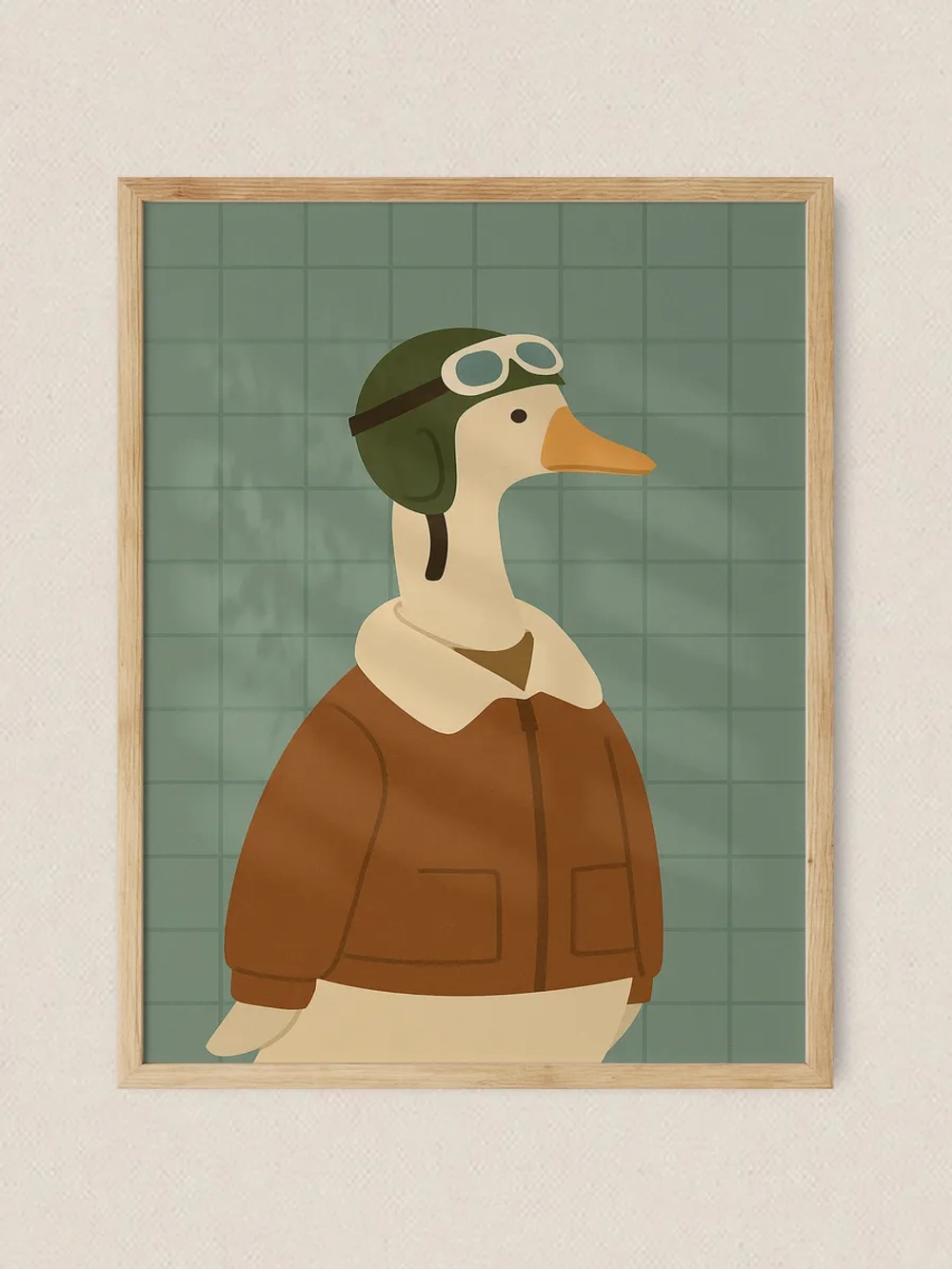 Постер 30х40 см в детскую мальчика Ретро