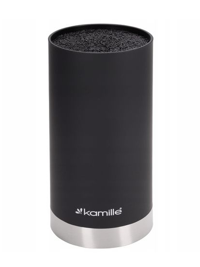 Подставка для ножей 22 см. круглая Kamille KM 7621 Металл