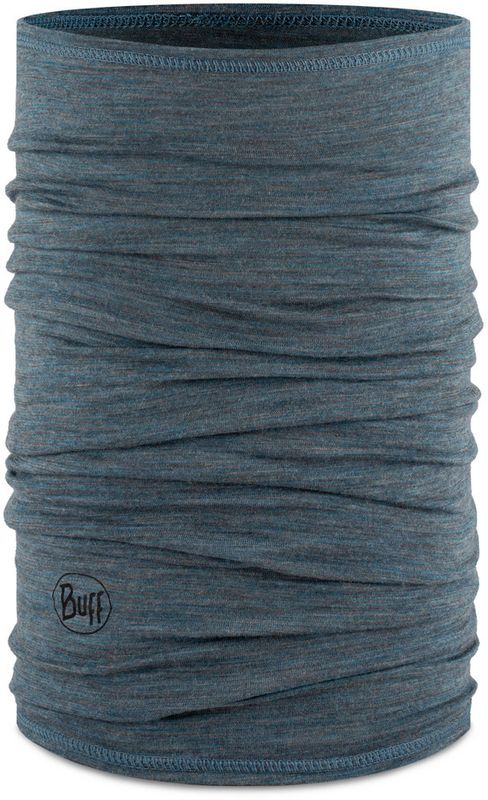 Тонкий шерстяной шарф-труба Buff Merino Lightweight Storm Multistripes Фото 1