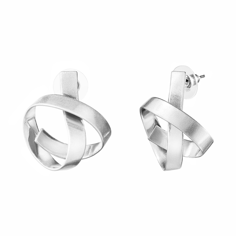 Серьги Лента