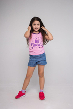 Майка летняя д/ дев Qeen р.92 (Ваш трикотаж) 00504, 1 шт.