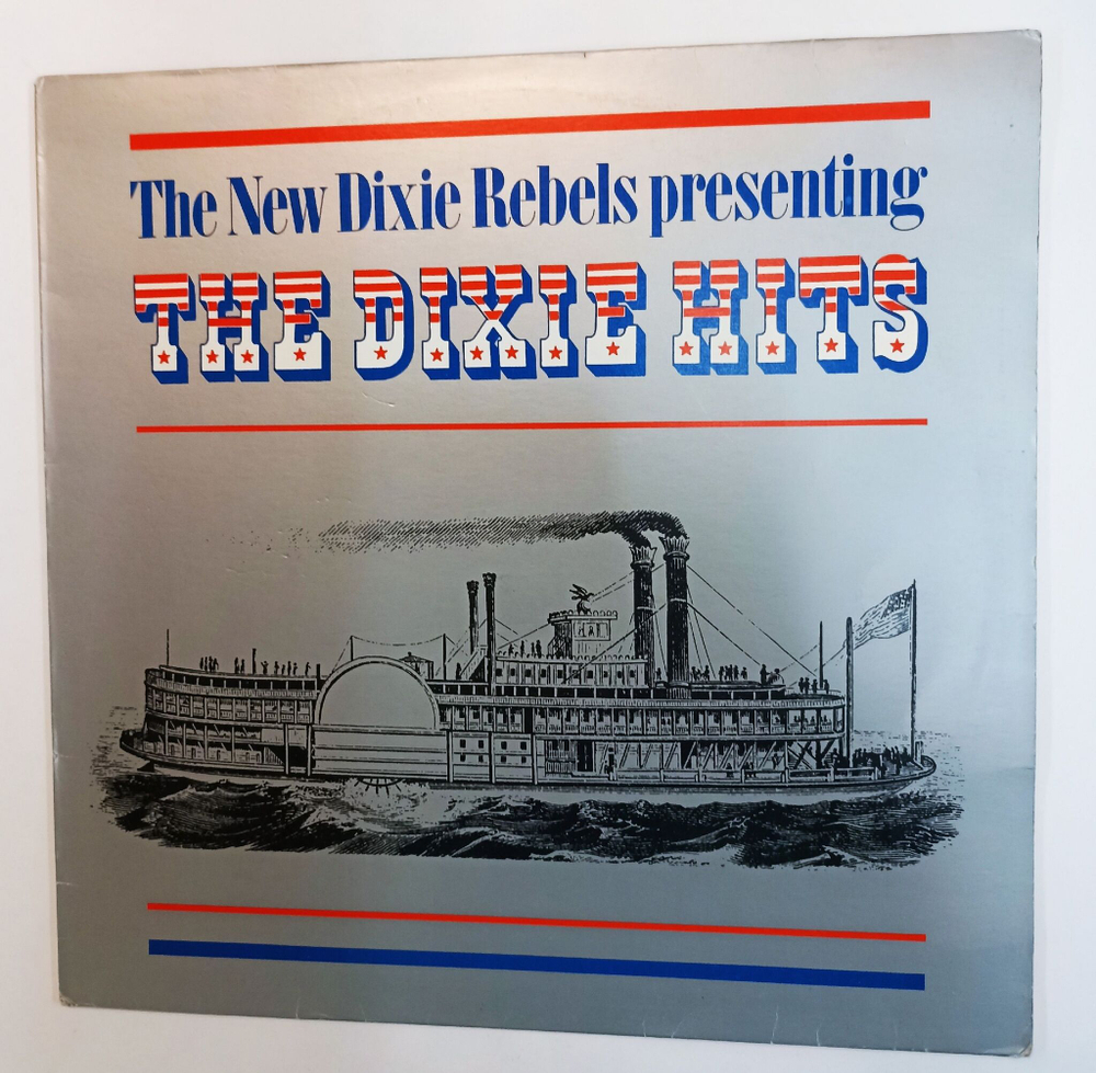 Винтажная виниловая пластинка LP The New Dixie Rebels The Dixie Hits (Germany 1983)