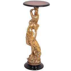 Подставка декоративная Изабель Бронза Орех