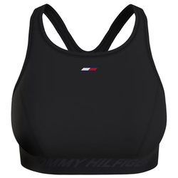 ТОП теннисный Tommy Hilfiger Mid Intensity H-NK Essential Bra - черный