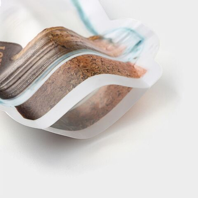 Набор из 3 пакетов для хранения продуктов с zip-lock застежкой «Милахи» (Цвет: разноцветный)