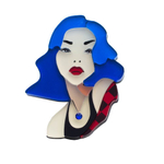 Юми / Yumi, brooch, Color