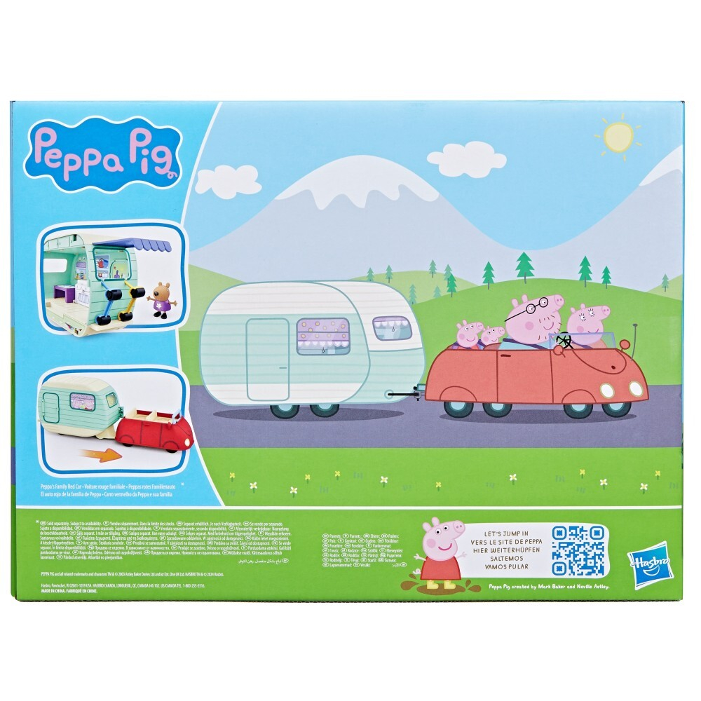 Hasbro Peppa Pig - Караван Свинки Пеппы + 3 фигурки F8863