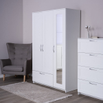 Сириус Шкаф комбинированный 3 двери и 1 ящик