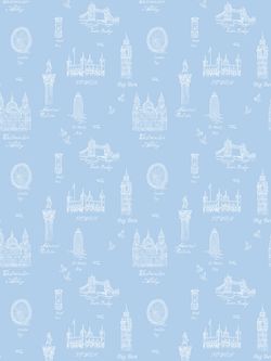 Пододеяльник перкаль Сказка "Биг Бен" 2-спальный на молнии 175x215 см