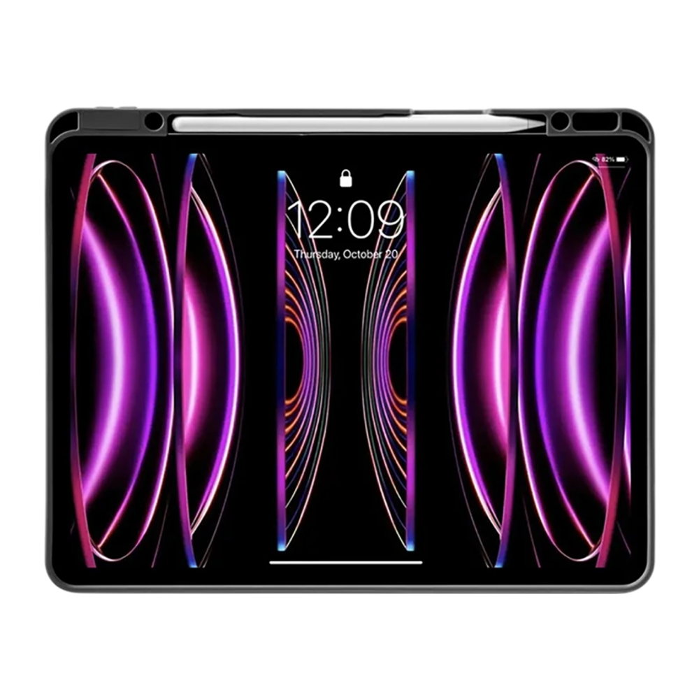 Кожаный чехол-подставка tomtoc Inspire-B50 Tri-Mode Case для iPad Pro 13" (M4, M5 | 2024–2025) Гибридный чехол из полиуретановой кожи Есть отсек для Apple Pencil или аналогичного стилуса