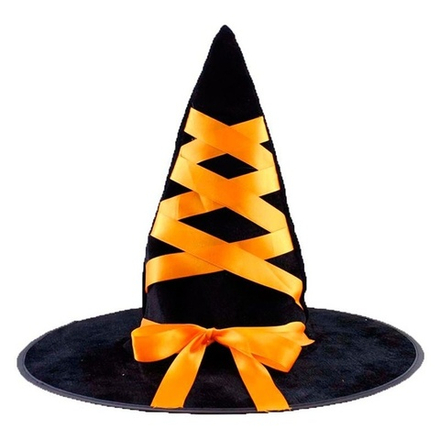 Шляпа Конус Ведьма, размер 58 см #19514-PB