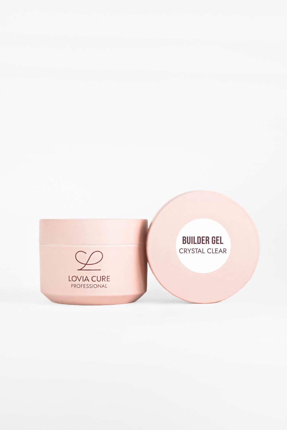 Lovia Cure Builder Gel Crystal Clear - Гель моделирующий прозрачный, 15 мл