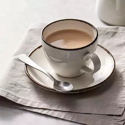 Чашка кофейная «Чакоул Дэппл» фарфор 85мл белый,черный