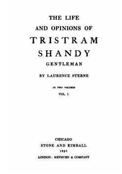 The Life and Opinions of Tristram Shandy Gentleman. Volume 1 | Laurence Sterne