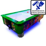 Аэрохоккей с подсветкой (220*120*75 см.)