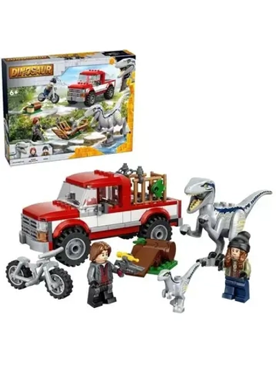 Конструктор Блу и поимка бета-велоцираптора 194 детали 7009