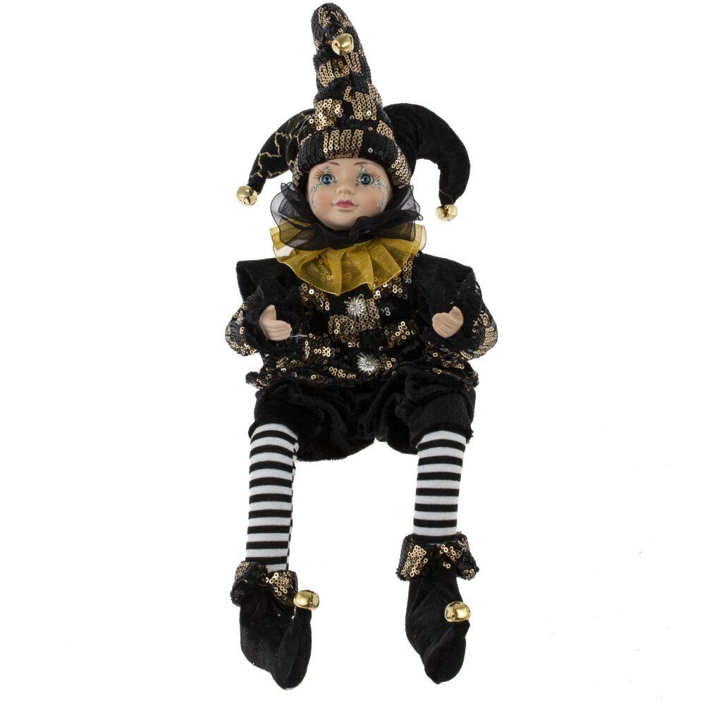 GAEM Игрушка набивная "Клоун" (муз, движ), L15 W13 H45 см (полка 30 см.)