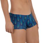 Мужские трусы хипсы темно-синие с принтом Clever MAGICAL LATIN BOXER 113608