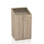 Музейная витрина с наклоном 600х600 (арт. 213010138)