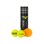 Мячи для падел NOX Pro Titanium | Набор 24 тубы (72 мяча)