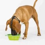 Намордник Muzzle Flex, резина, M (25 см, длина лобного ремня до 19 см), чёрный, Trixie