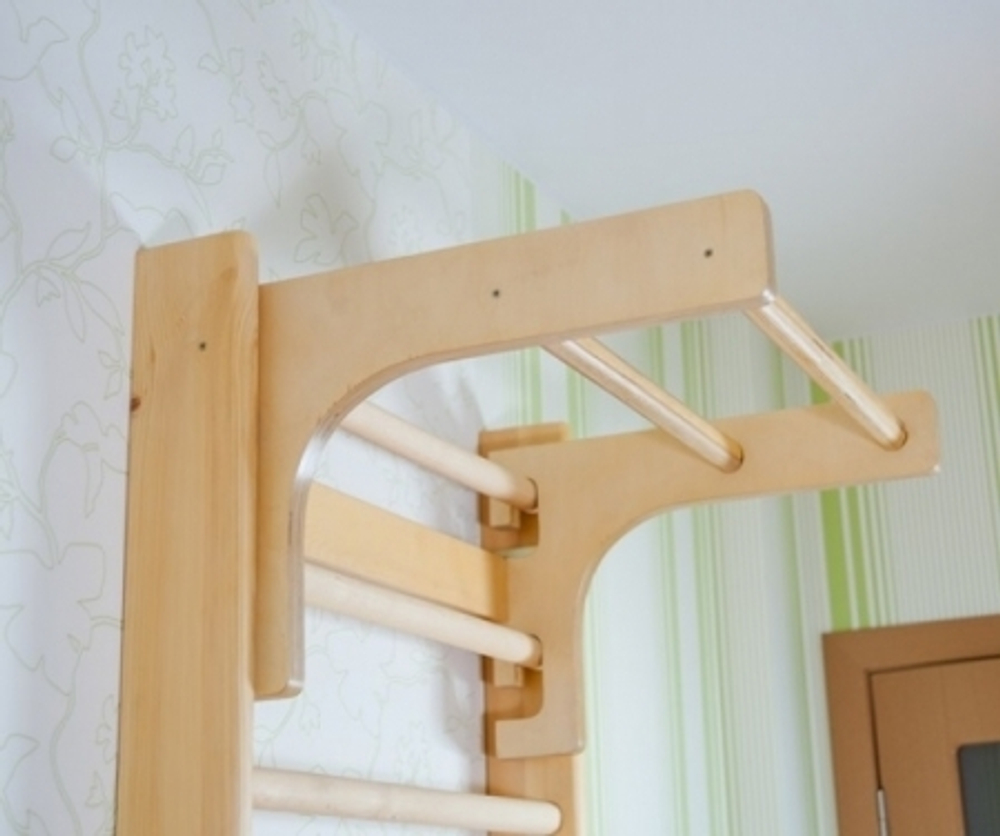 Турник фанерный Тип 1 съемный в цвет комплекса