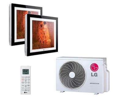 Мульти сплит-система LG на 2 комнаты (25+25 кв.м.) Artcool Gallery