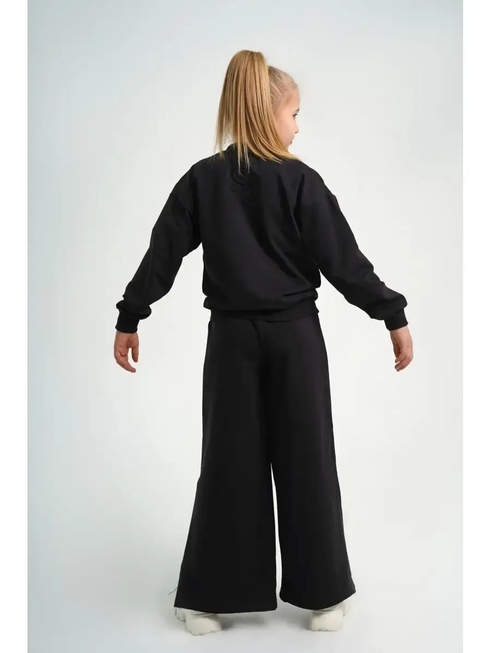 Костюм с брюками палаццо