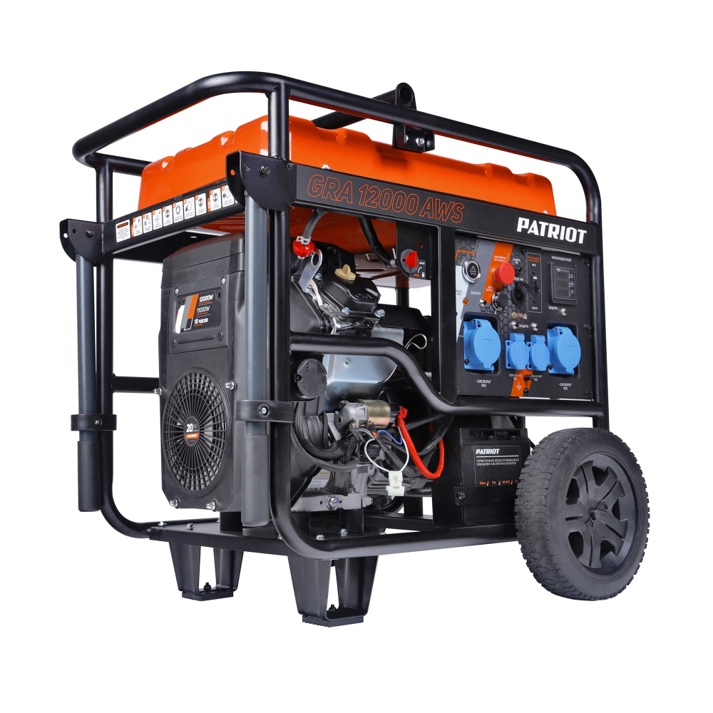 Бензиновый генератор (12 кВт) PATRIOT GRA 12000 AWS