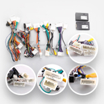 Комплект рамки с разъёмами 9" Infiniti G25, G35, G37 2006-2013 - Car-Smart 9676