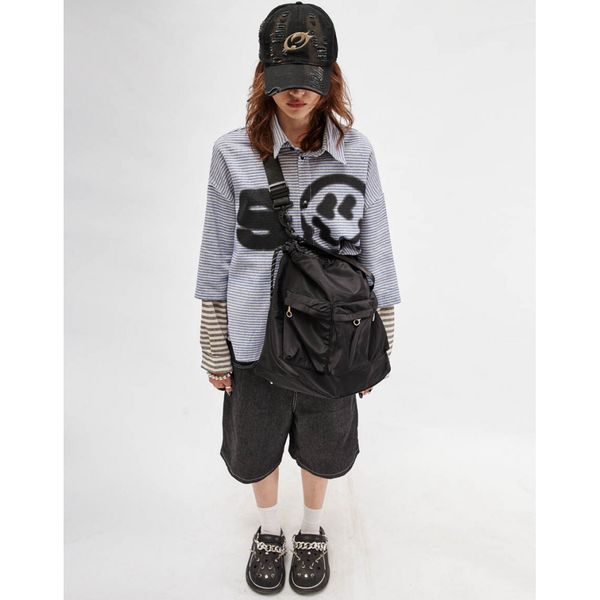 Сумка кросс-боди черная - фото 3