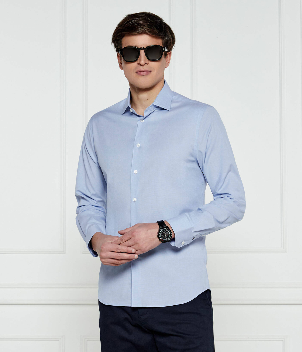 Рубашка Flex collar Tommy Hilfiger - голубой(MW0MW37615)