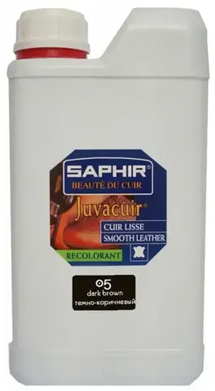 Краситель Saphir Juvacuir, 500мл, тёмно-коричневый