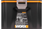 Пылесос аккумуляторный Worx WX031.9 для влажной и сухой уборки 20В, без АКБ и ЗУ