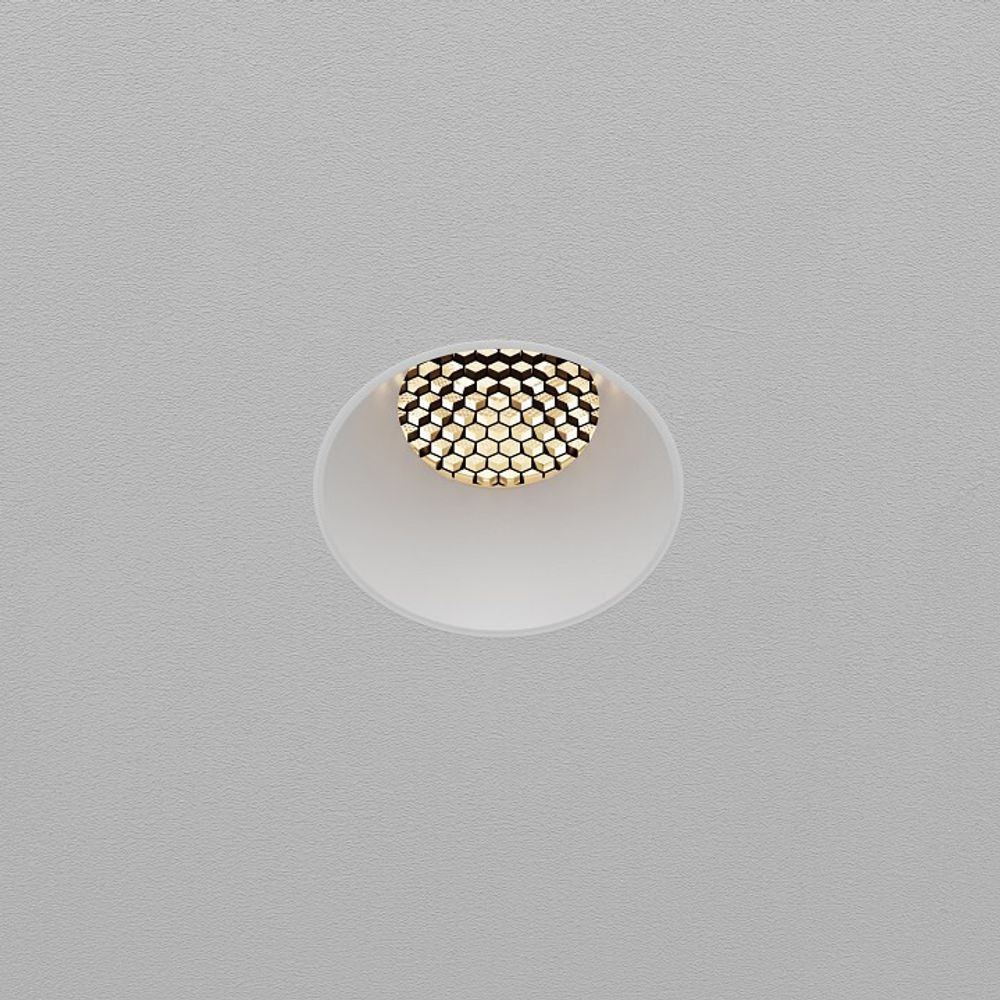 Встраиваемый светильник Maytoni  DL124-10W-3K-TRS-W