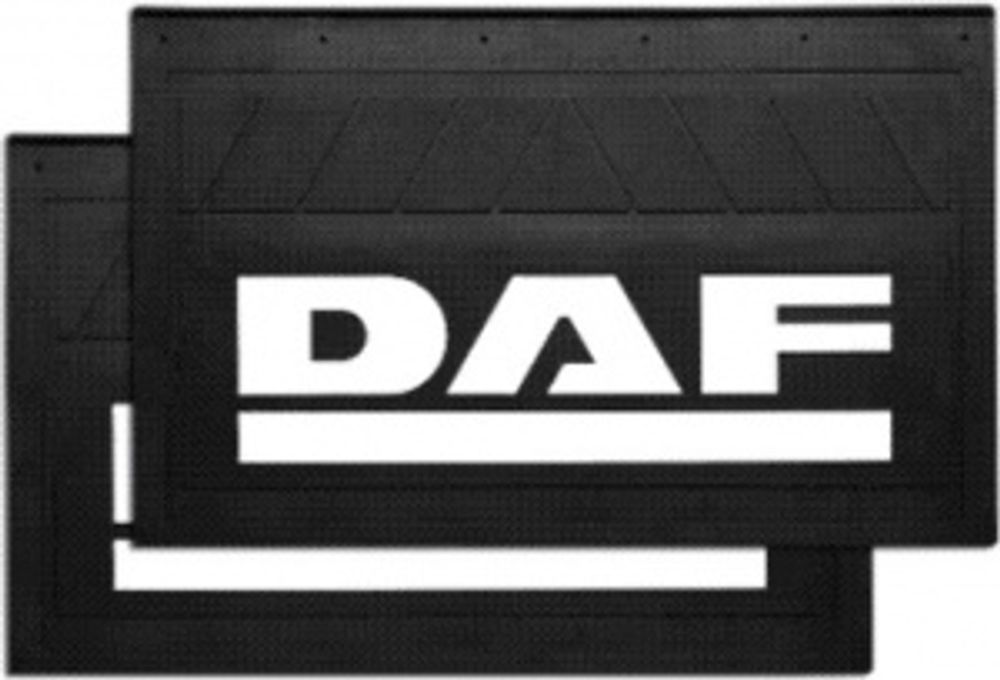 Брызговики DAF комплект 2 шт 520*330 мм