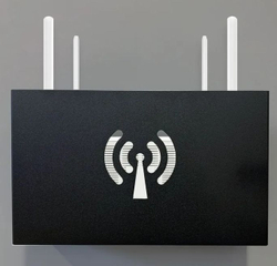 Держатель полка для роутера, черная, 26х16х7 см