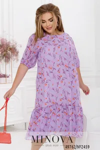 Платье 2459-сиреневый Minova