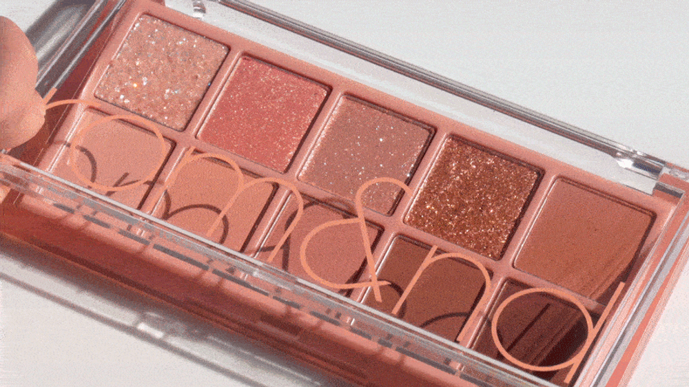 Большая палетка теней для век Rom&Nd Better Than Palette #03 Rosebud Garden, 7.5гр