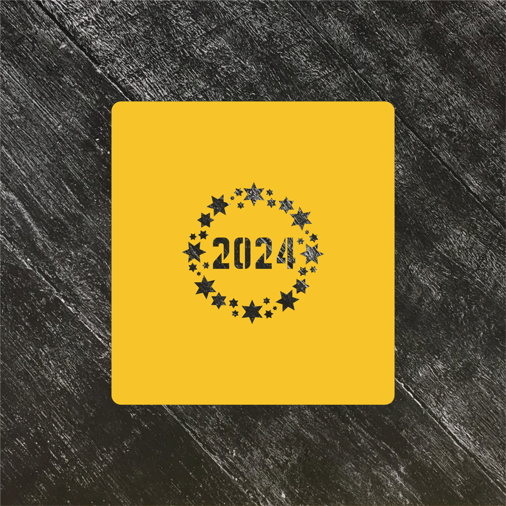 Трафарет Новый год 2024 №3