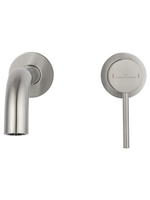 Смеситель для раковины встраиваемый WONZON & WOGHAND STICK, Брашированный никель (WW-88869017-BN)