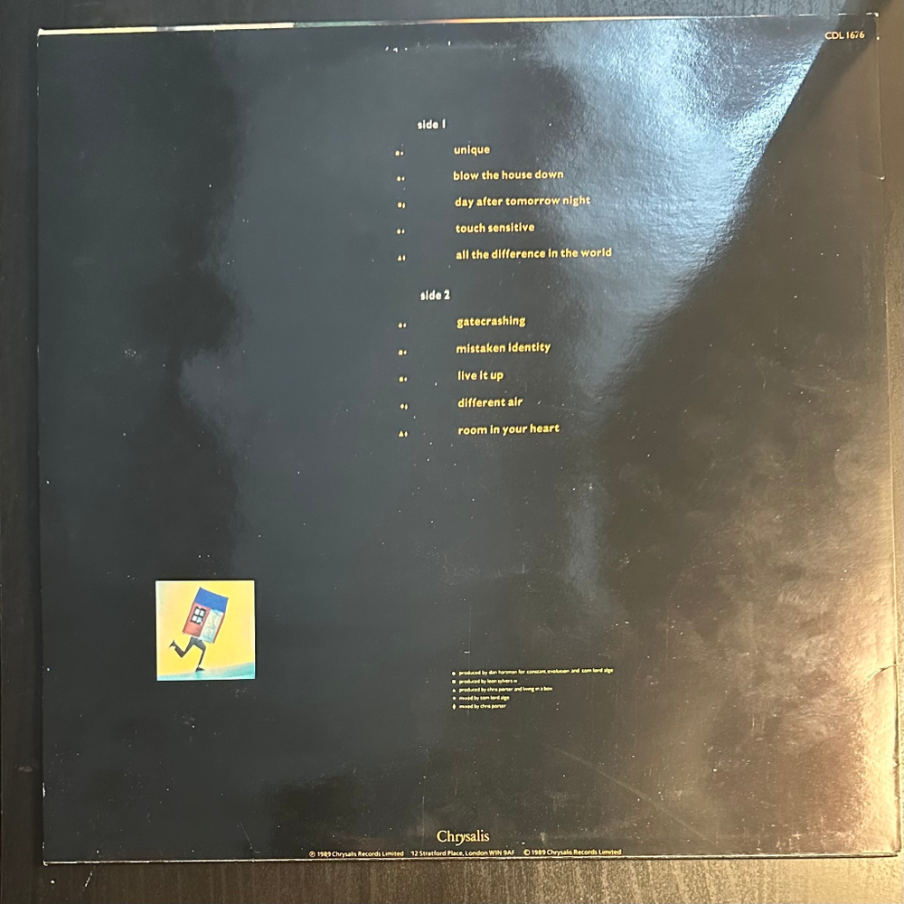 Living In A Box - Gatecrashing (Европа 1989г.)