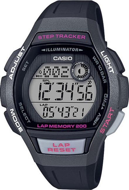 Японские спортивные наручные часы Casio Collection LWS-2000H-1AVEF