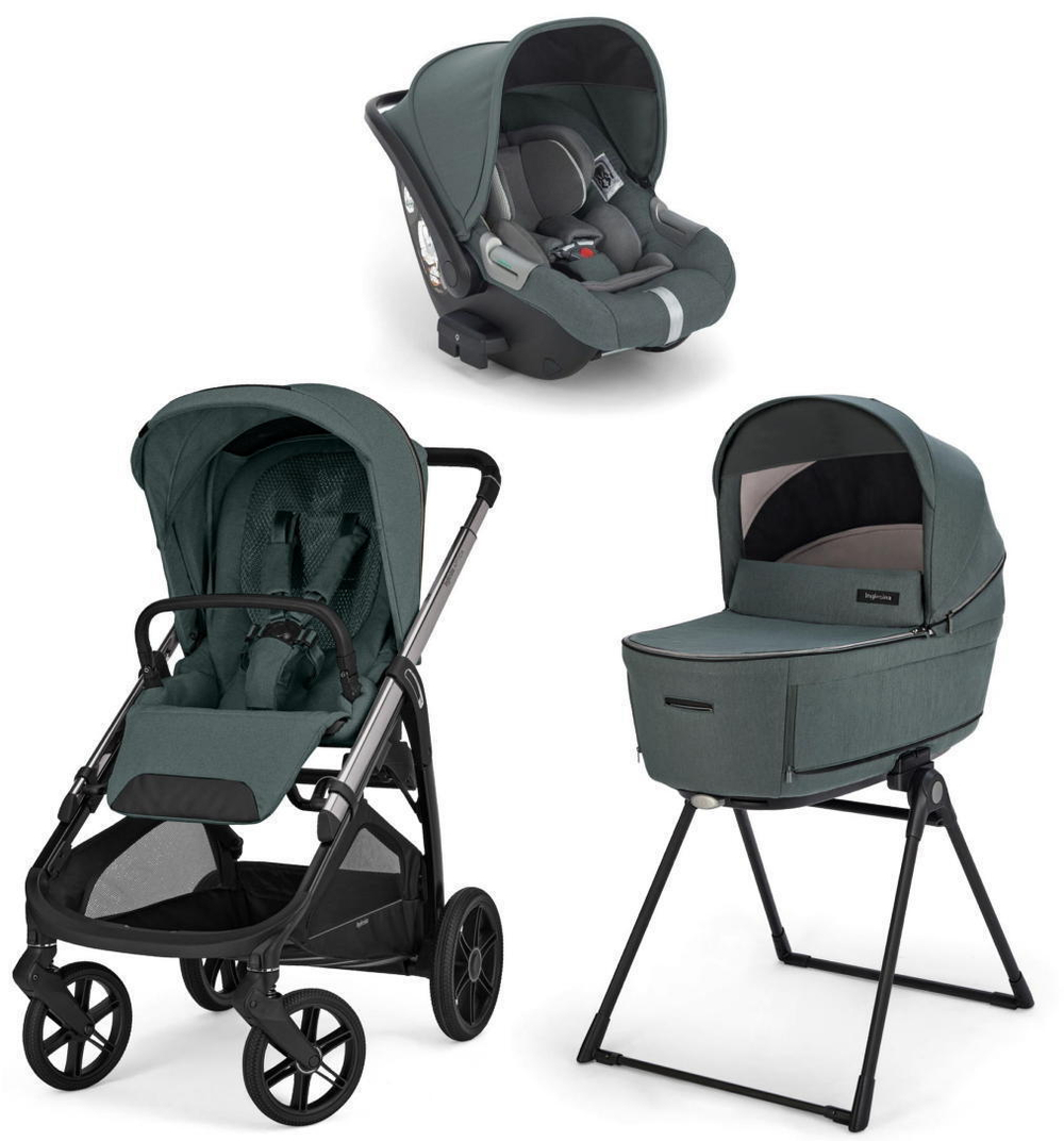 Коляска Inglesina Aptica Darwin i-Size System Quattro 4 в 1 2025 Emerald Green