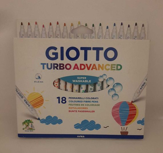Flomaster \ фломастер Giotto Turbo Advanced 18 