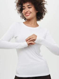 Лонгслив облегающий