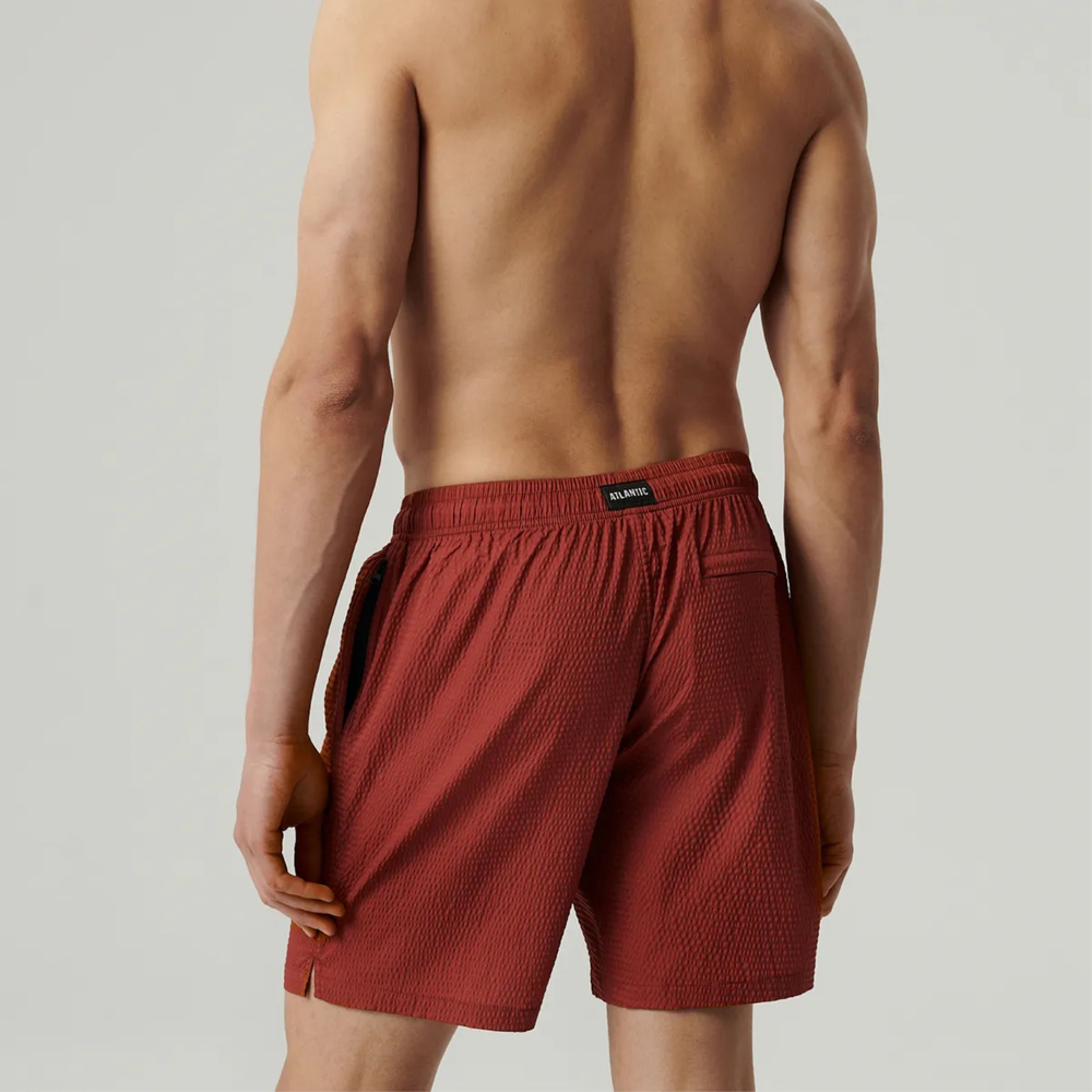 Мужские пляжные шорты медные ATLANTIC 4Way Stretch Texture KMB-226